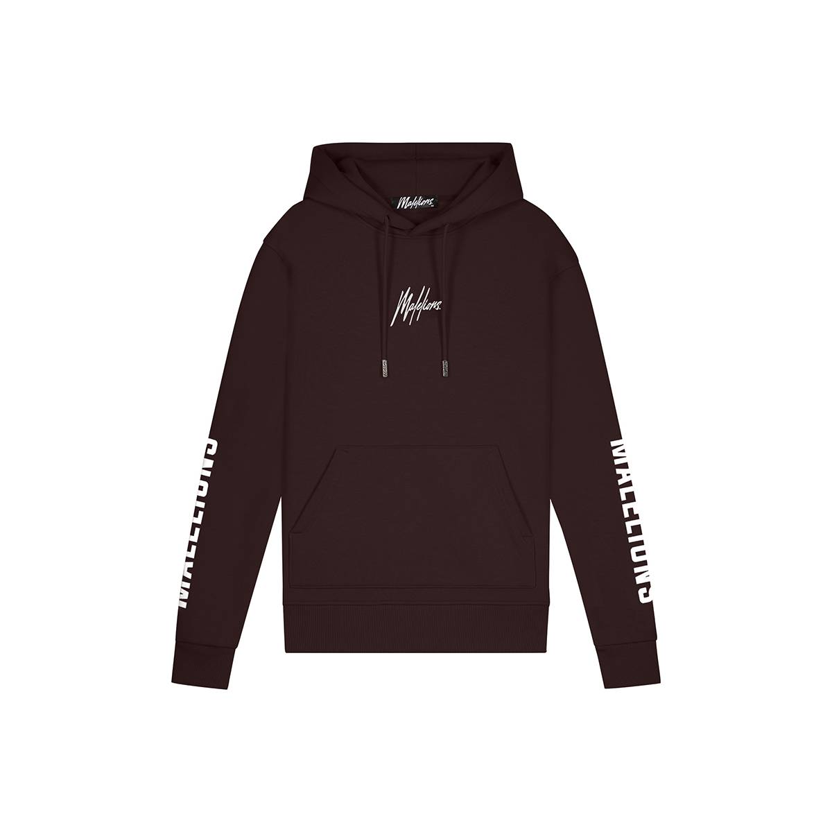 Malelions Lective Hoodie Bruin