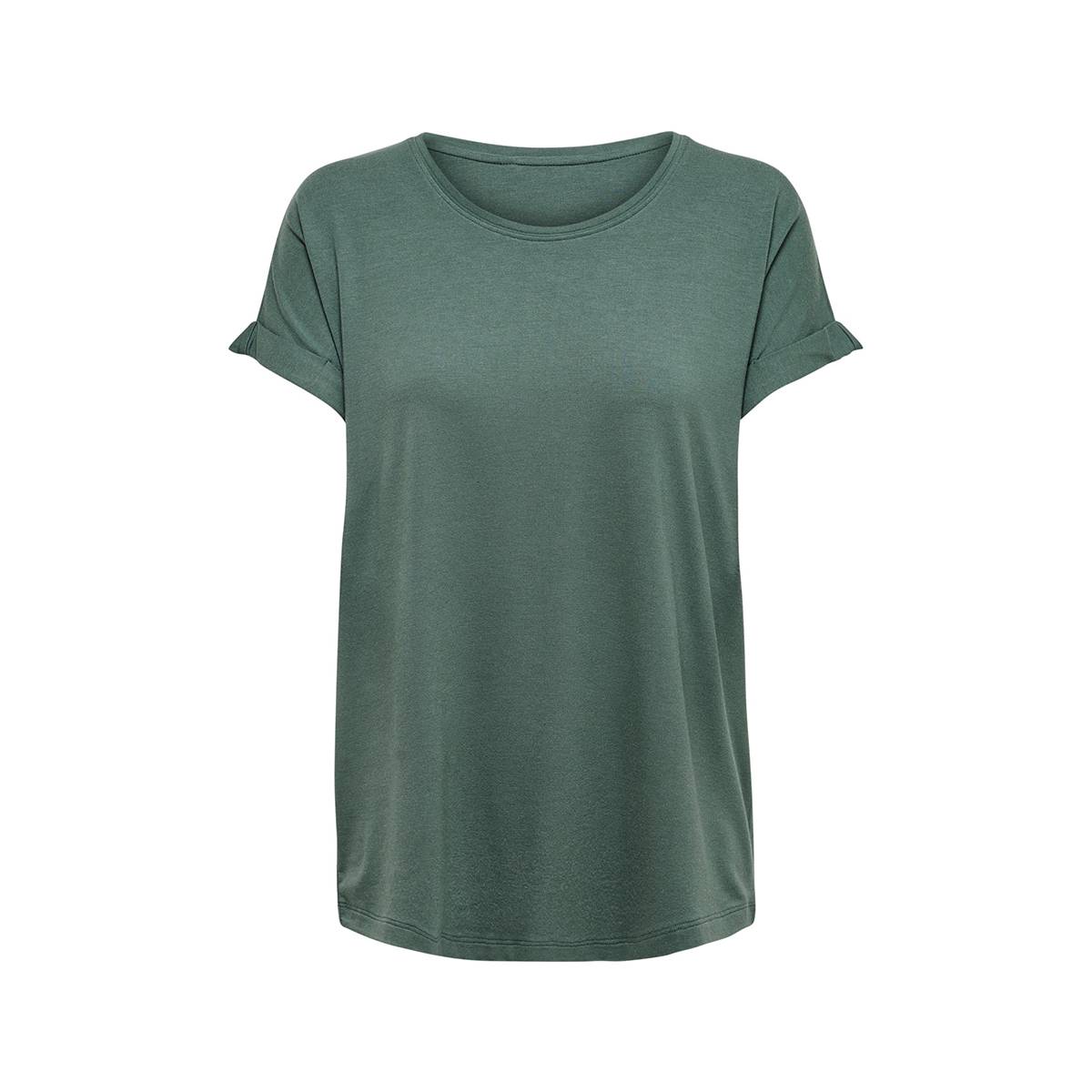 Only ONLMOSTER S/S O-NECK TOP Groen