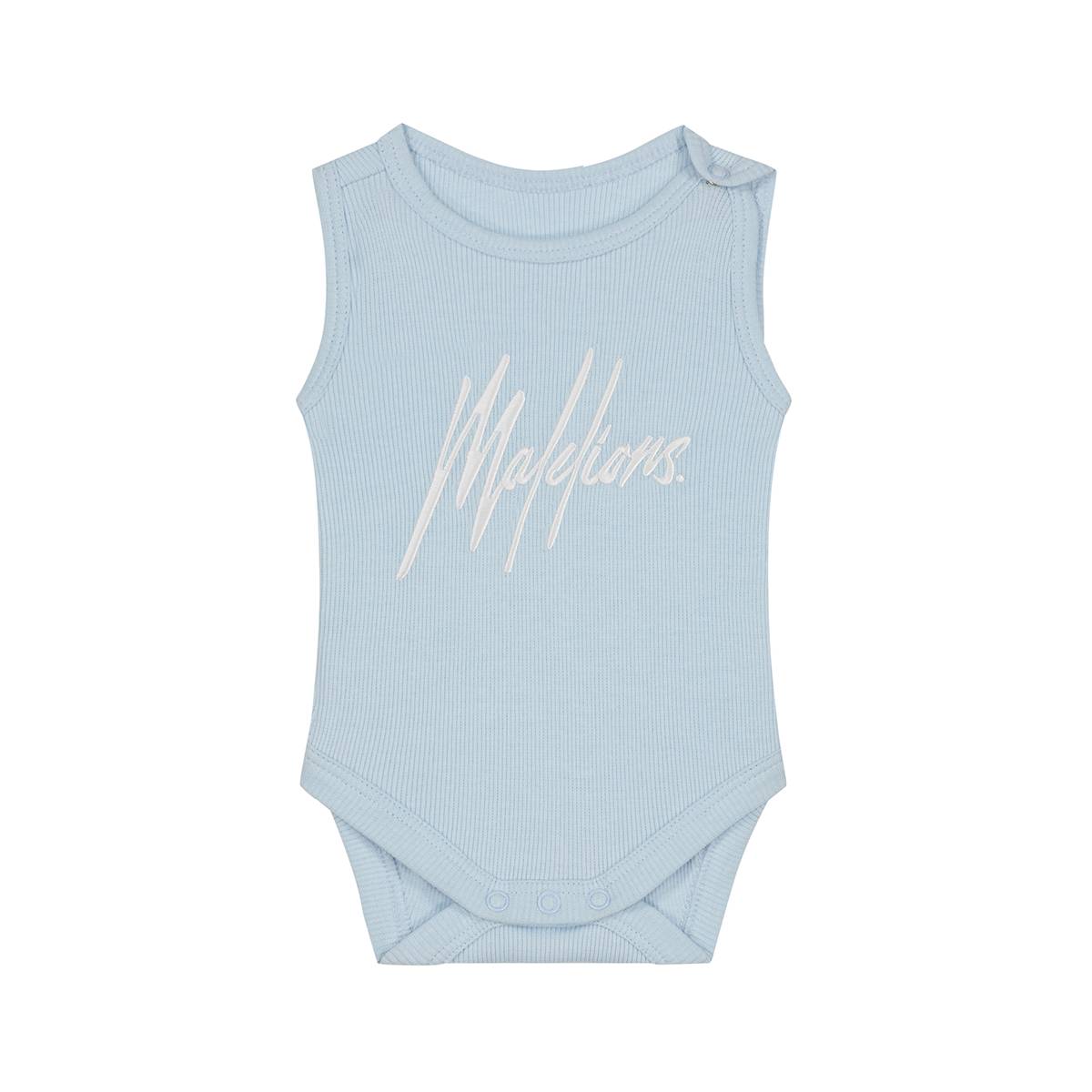 Malelions J2-AW22-19 Baby Bodysuit Blauw
