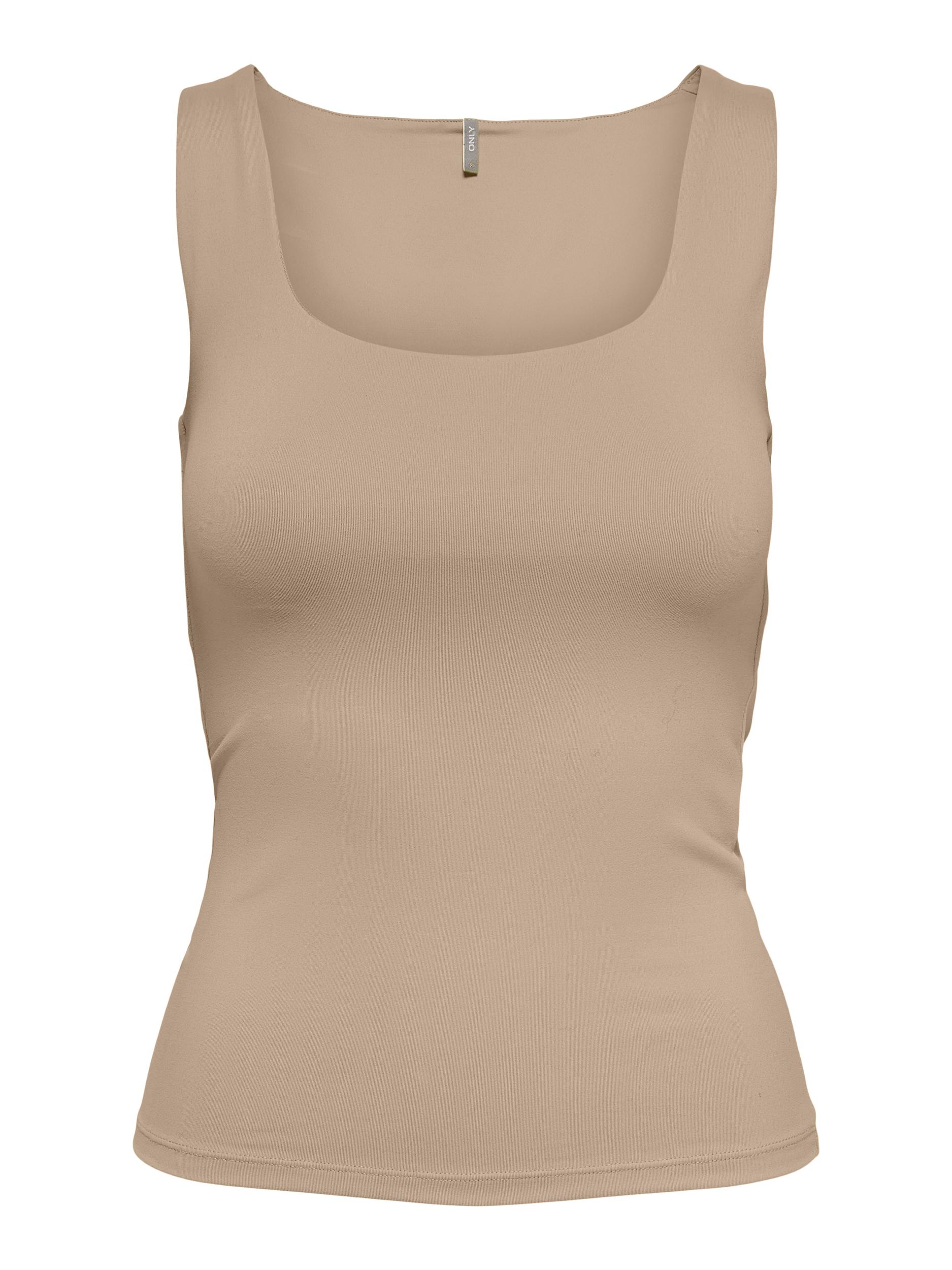 Only Onlea S/l 2-ways Fit Top Jrs Noos Tops En Singlets Humus