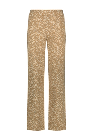 Tramontana Tramontana d01-08-101 trousers sprinkles print Broek 009992-printbrowns
