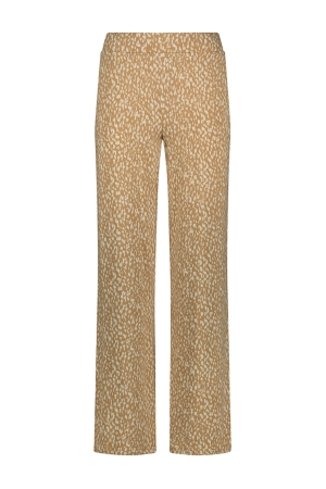 Tramontana Tramontana d01-08-101 trousers sprinkles print Broek 009992-printbrowns