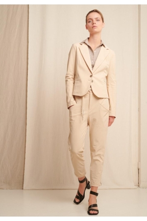 Jane Lushka Jane Lushka solomon blazer technical jersey Blazers 015 beige
