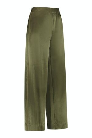 Studio Anneloes Studio Anneloes lucie satin trousers 08561 Broek 7400 army