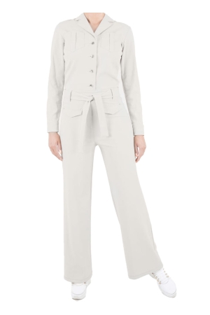 ZIP73 ZIP73 722/09 jumpsuit rechte pijp Jumpsuit 09/sand