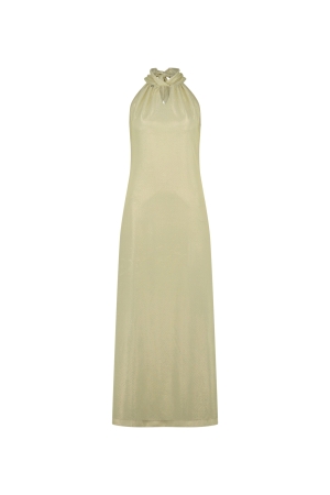 ZIP73 ZIP73 813/02 halterjurk lang Lange Jurken 05/goud