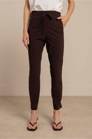 Studio Anneloes Studio Anneloes startup summer trousers 94777 Broek 8700 espresso