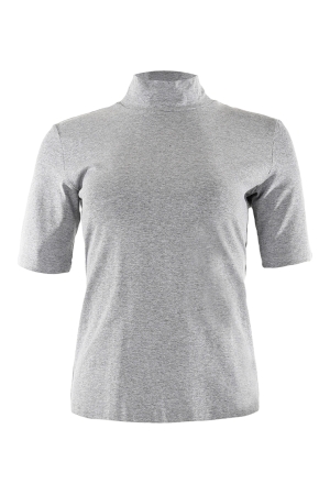 Maicazz Maicazz fa23.60.032 gilou - top T-shirt Korte mouw antracite-d2