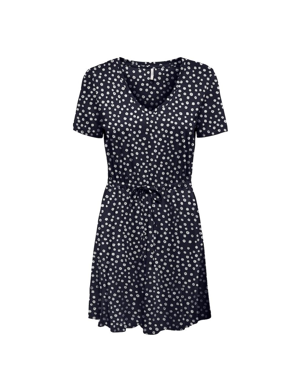 Only 15286935 onlmay s s v neck short dress jrs Zomerjurkjes night