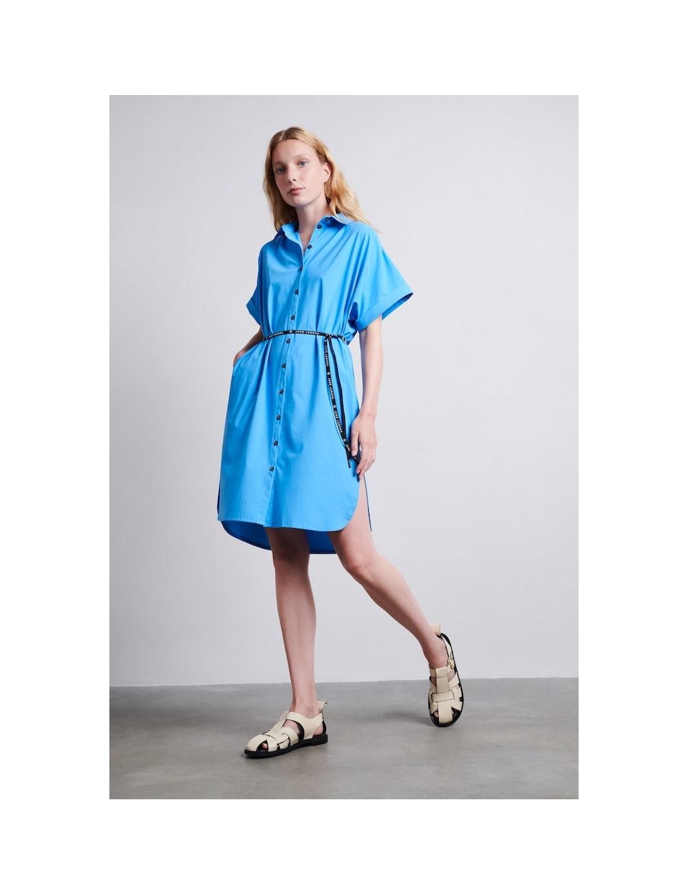 Jane Lushka u92322322 romy dress short technical jersey Jurk 238