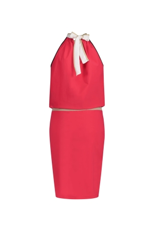 ZIP73 ZIP73 958/01 halterjurk g kort Zomerjurkjes 07/framboos