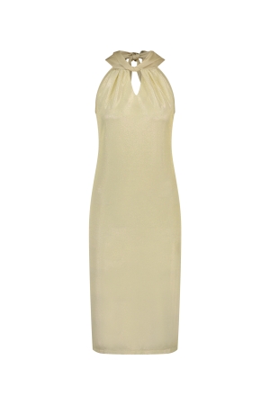 ZIP73 ZIP73 hz/332/01 halterjurk kort Zomerjurkjes 05/goud
