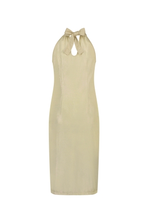 ZIP73 ZIP73 hz/332/01 halterjurk kort Zomerjurkjes 05/goud