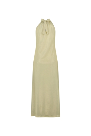 ZIP73 ZIP73 813/02 halterjurk lang Lange Jurken 05/goud