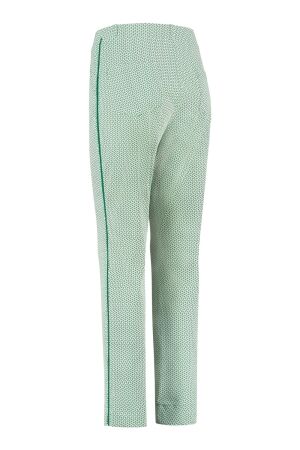 Studio Anneloes Studio Anneloes anke maze trousers 08934 Broek 1170 off white/green