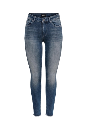 Only Only 15216970 onlblush mid sk ank rw rea422 noos Skinny fit special blue grey denim