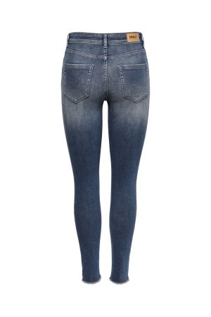 Only Only 15216970 onlblush mid sk ank rw rea422 noos Skinny fit special blue grey denim