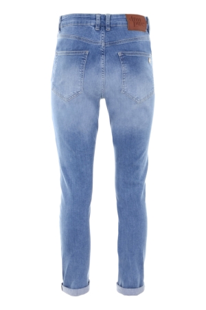 DNMPure DNMPure bronson v22.dn7001 boyfriend Baggy jeans 575 licht blue destroyed