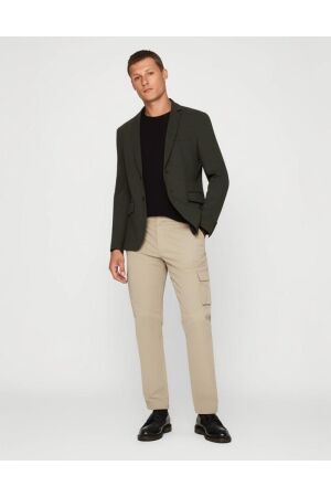 J&J Premium J&J Premium 12242387 jprjones stretch blazer sn Colberts black ink slim fit