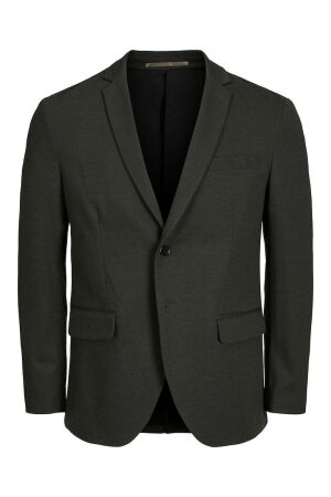 J&J Premium J&J Premium 12242387 jprjones stretch blazer sn Colberts black ink slim fit