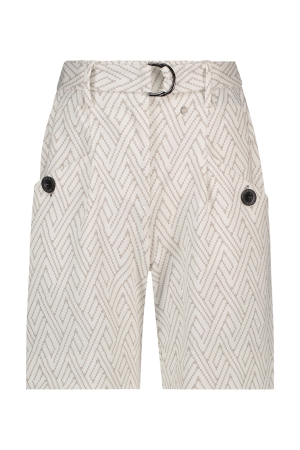 ZIP73 ZIP73 z23/322/03 short print Korte broeken 10/off-white-sand