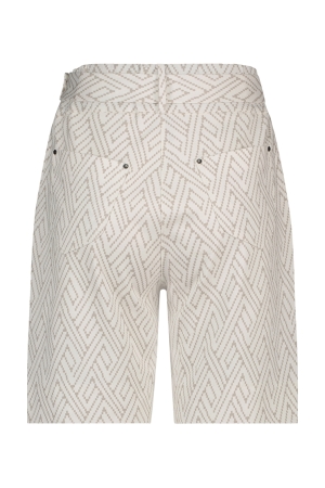 ZIP73 ZIP73 z23/322/03 short print Korte broeken 10/off-white-sand
