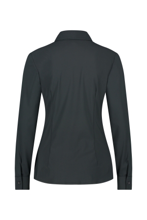 ZIP73 ZIP73 43801/310 blouse eyelet tape Blouse 310 donkergroen