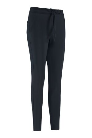 Studio Anneloes Studio Anneloes downstairs bonded trousers 94778 Broek 6900 dark blue