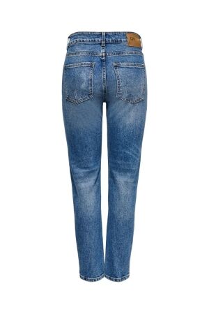 Only Only onlemily hw st ank dest dnm Mom Jeans dark medium blue denim 15235729