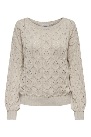 Only Only onlbrynn life structure l/s pul knt noos 15222853 Trui pumice stone