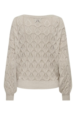 Only Only onlbrynn life structure l/s pul knt noos 15222853 Trui pumice stone
