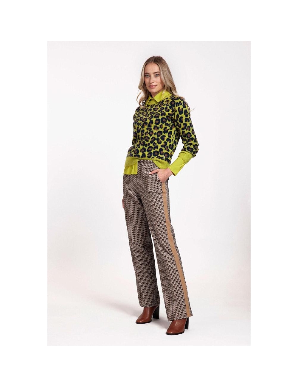 Studio anneloes leopard broek deals