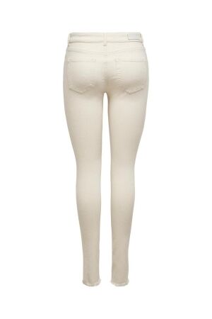 Only Only onlblush mid sk ak rw dnm dot019 noos 15218655 Skinny fit ecru