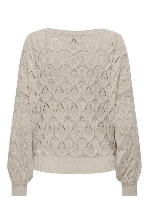 Only Only onlbrynn life structure l/s pul knt noos 15222853 Trui pumice stone
