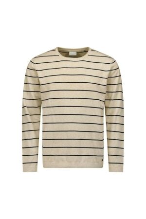 No- Excess No- Excess 23210161 pullover crewneck Trui 016 cream
