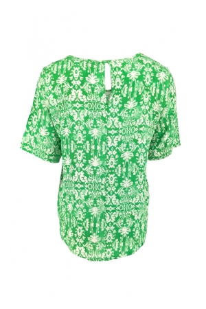 FOS Amsterdam FOS Amsterdam 6571 mia - ethnic T-shirt Korte mouw 300 groen