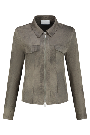 Helena Hart Helena Hart 7524 - blazer cooper biker Blazers army