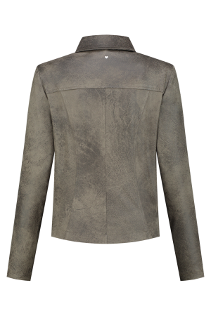 Helena Hart Helena Hart 7524 - blazer cooper biker Blazers army