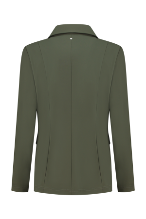 Helena Hart Helena Hart 7442 - blazer cargo transfer Blazers olijf