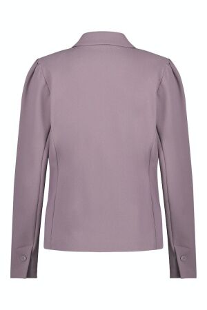 Studio Anneloes Studio Anneloes isabel bonded mesh blazer 09239 Blazers 4700 grape