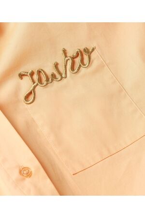 Josh V Josh V hilou jv-2404-0104 Blouse 398 papaya