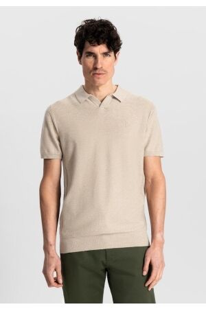 DSTREZZED DSTREZZED mercury short sleeve polo 420026 Poloshirts 262 desert brown
