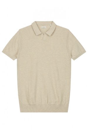DSTREZZED DSTREZZED mercury short sleeve polo 420026 Poloshirts 262 desert brown