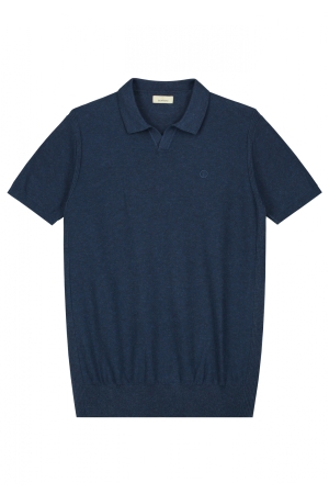 DSTREZZED DSTREZZED mercury short sleeve polo 420026 Poloshirts 649 dk. navy