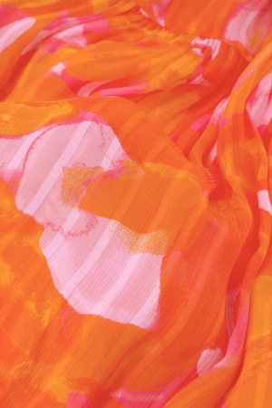 Fabienne Chapot Fabienne Chapot didi top clt-266-top-ss24 T-shirt Lange mouw 0015 mandarin orange/pink