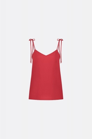 Fabienne Chapot Fabienne Chapot eline top clt-272-top-ss24 6310 tomato