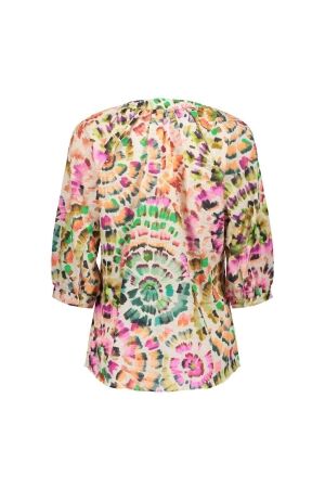 Geisha Geisha 43202-20 blouse Blouse 720 sand/emerald