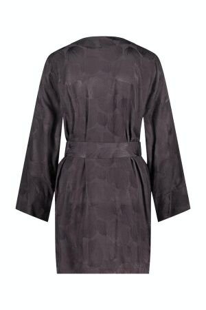 Studio Anneloes Studio Anneloes kara jacquard kimono 09339 T-shirt Lange mouw 8600 aubergine