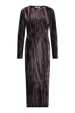 Studio Anneloes Studio Anneloes tammy velvet dress 09342 Jurk 8600 aubergine