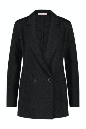 Studio Anneloes Studio Anneloes sence orn. jacquard blazer 09366 Blazers 9000 black 9000 black